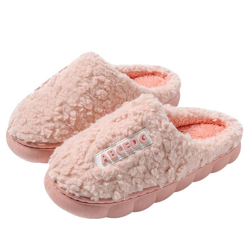Indoor Warm Thickened Cotton Slippers