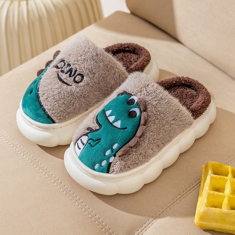 Couple Plush Warm Slippers