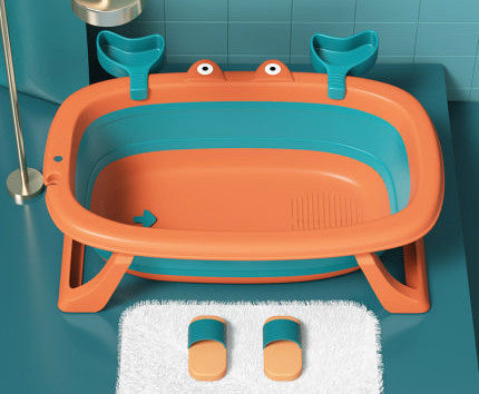 Cute Foldable Baby Bathtub