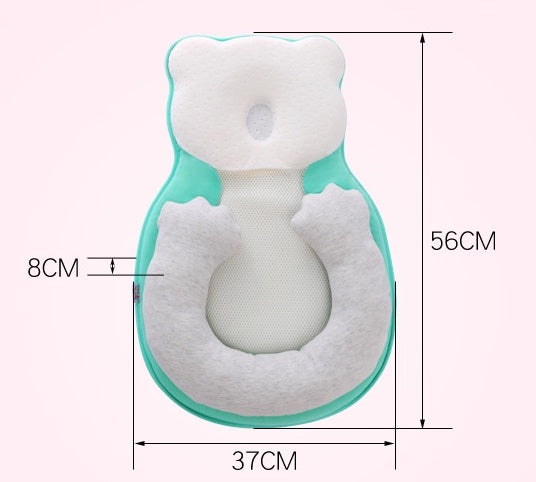 Portable Newborn Baby Crib – Folding Travel Bed with Soft Cotton Cushion