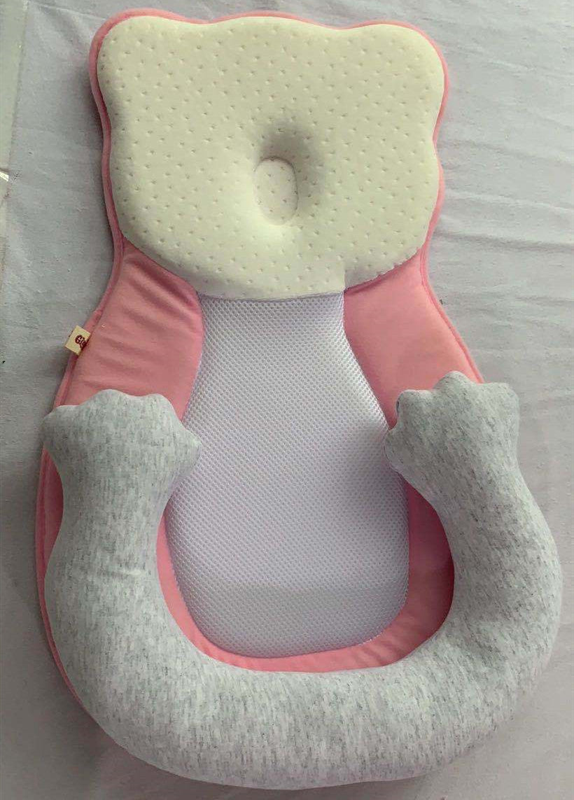 Portable Newborn Baby Crib – Folding Travel Bed with Soft Cotton Cushion
