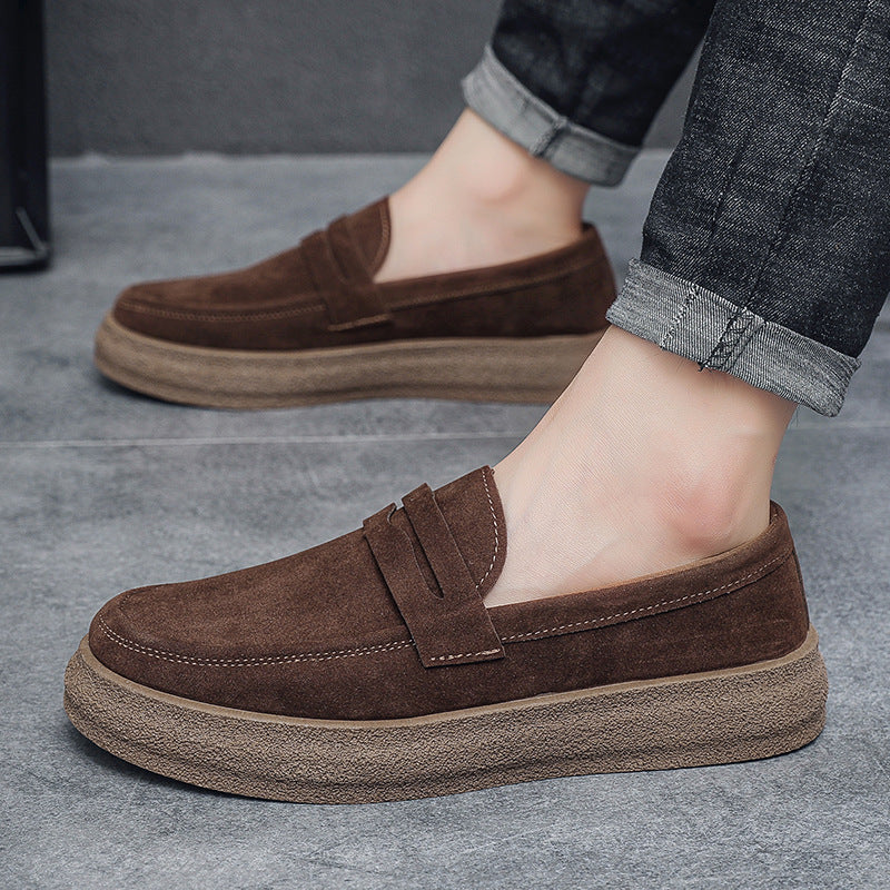 Men’s Casual Loafers – Soft-Bottom Lazy Driving Shoes