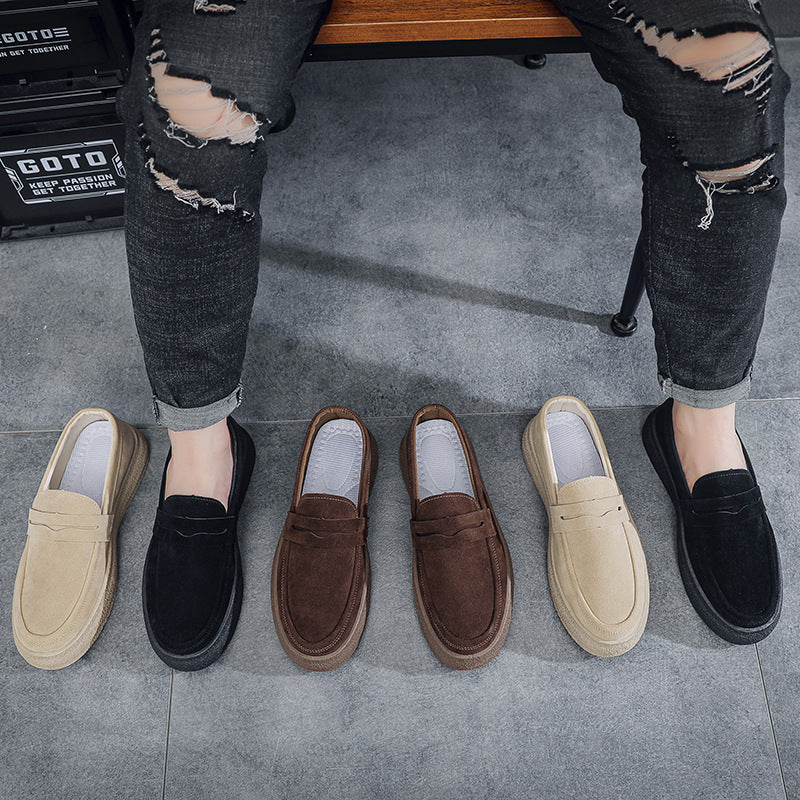 Men’s Casual Loafers – Soft-Bottom Lazy Driving Shoes