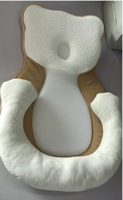 Portable Newborn Baby Crib – Folding Travel Bed with Soft Cotton Cushion