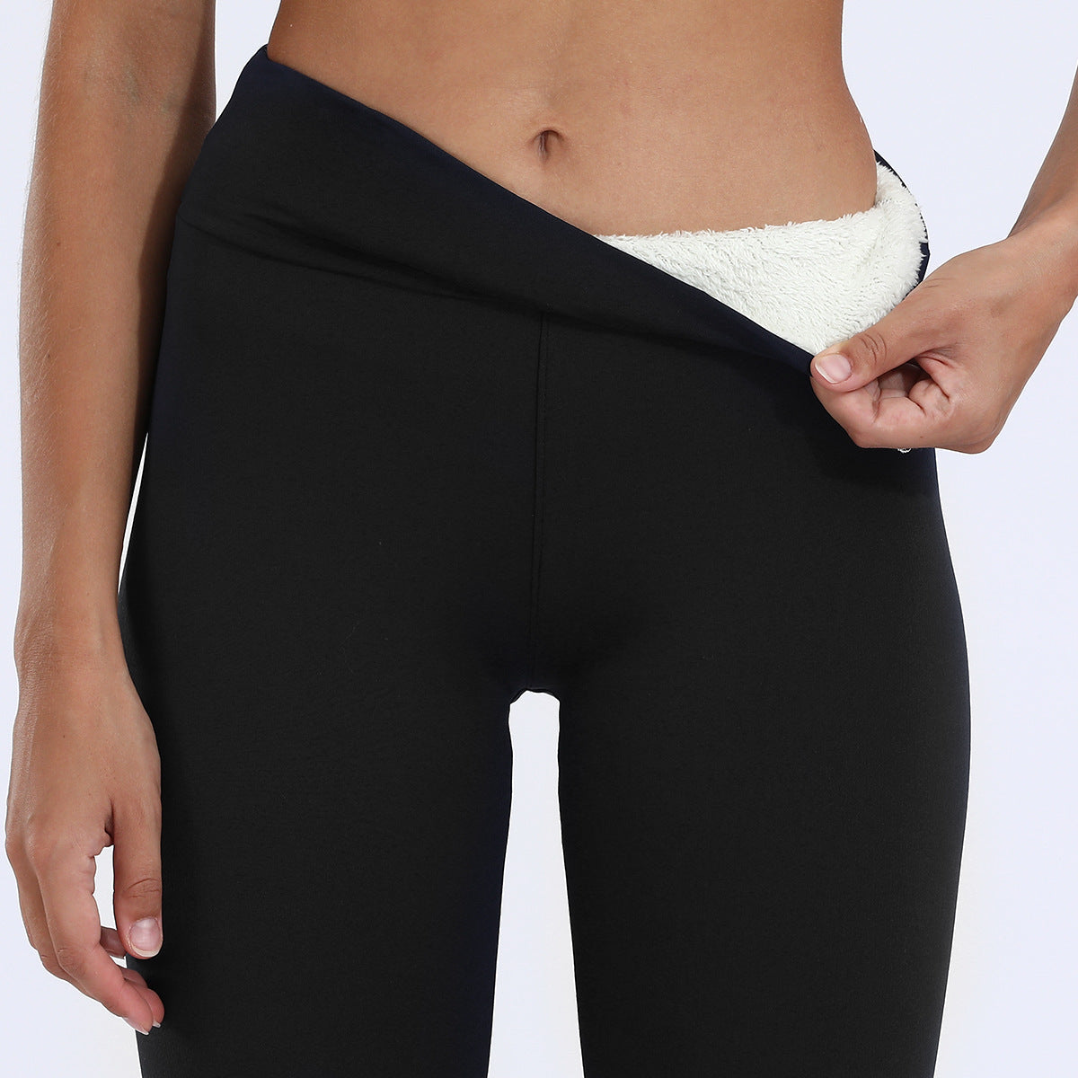 Winter Leggings Warm Thick High Stretch for Woman
