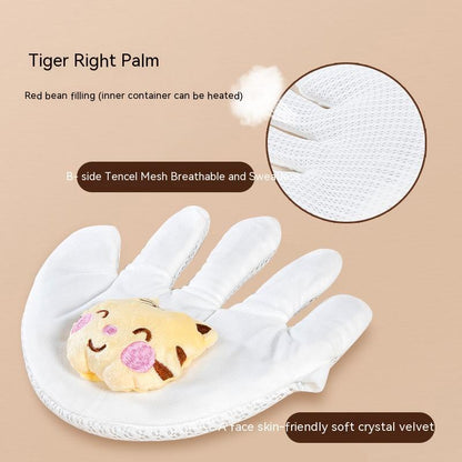 Baby Comfort Palm Rice Sack Pillow for Soothing Infant Sleep