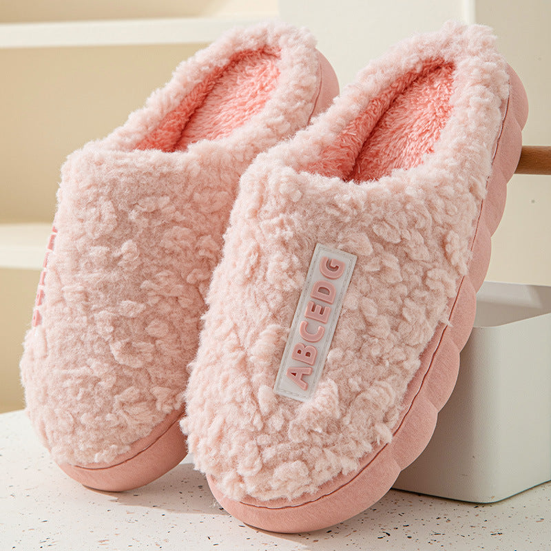 Indoor Warm Thickened Cotton Slippers