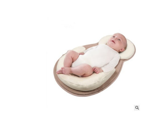 Portable Newborn Baby Crib – Folding Travel Bed with Soft Cotton Cushion