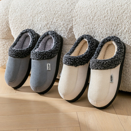 Men's Warm Cotton Slippers