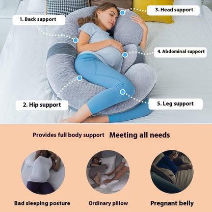 Pregnancy High Rebound Wrapped Body Support Lazy Pillow