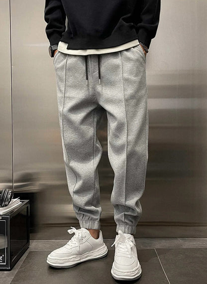 Thicken Ankle-tied Sweatpants