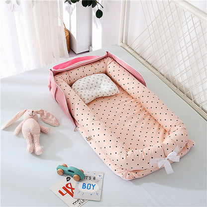 Cotton Portable Baby Bed