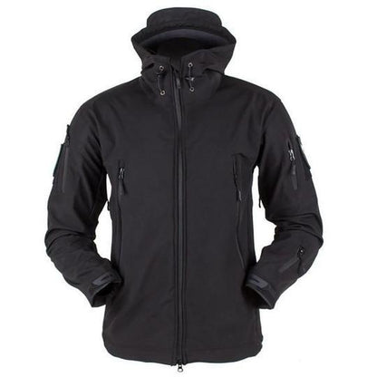 Soft Shell Men's Windproof Hooded Jacket – Outdoor, Sport & Everyday Wear