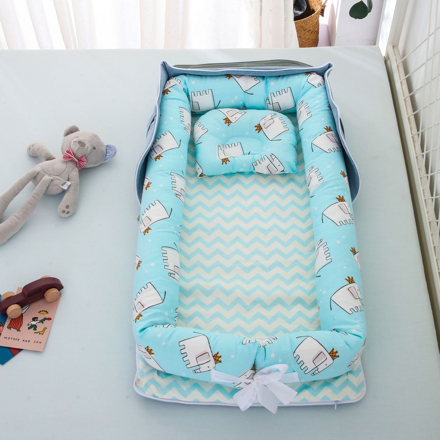 Cotton Portable Baby Bed