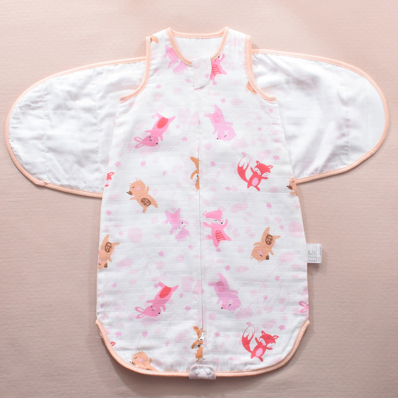 Baby Wings Cotton Cocoon Sleeping Bag (0–3 Years)