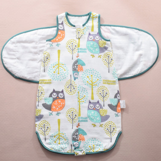 Baby Wings Cotton Cocoon Sleeping Bag (0–3 Years)