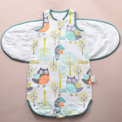 Baby Wings Cotton Cocoon Sleeping Bag (0–3 Years)