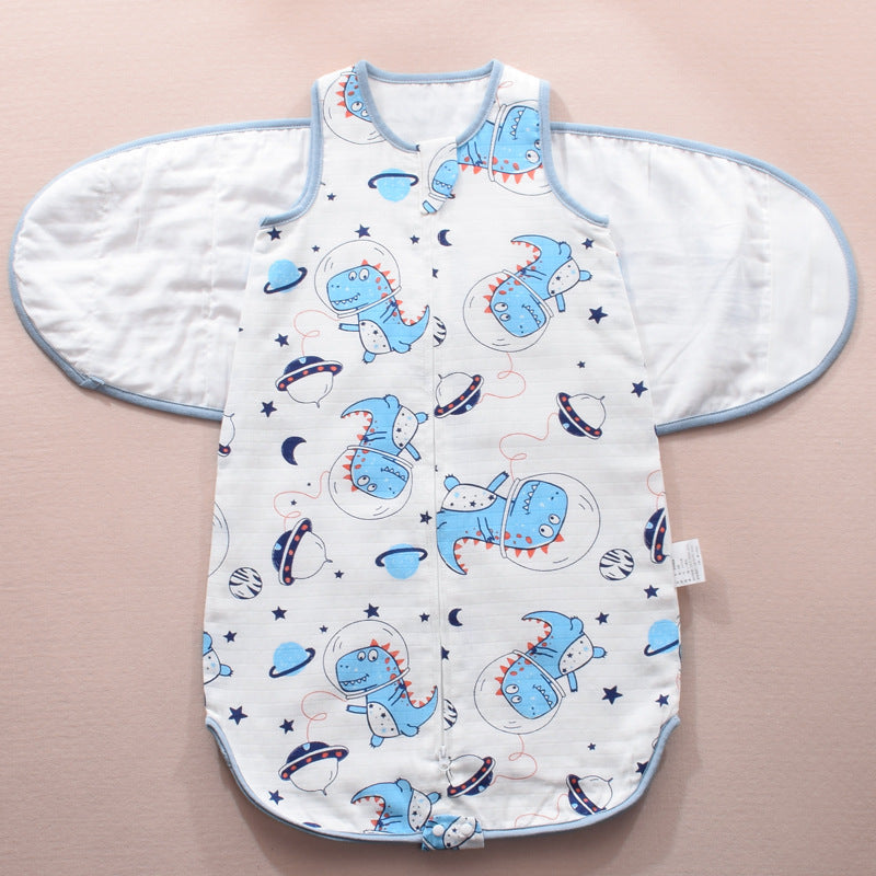 Baby Wings Cotton Cocoon Sleeping Bag (0–3 Years)