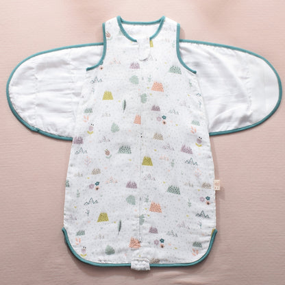 Baby Wings Cotton Cocoon Sleeping Bag (0–3 Years)