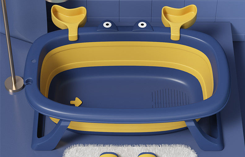 Cute Foldable Baby Bathtub