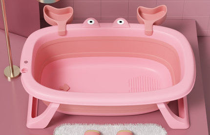 Cute Foldable Baby Bathtub