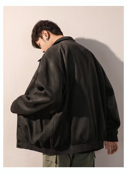 Men's Bomber Coat Top Jacket