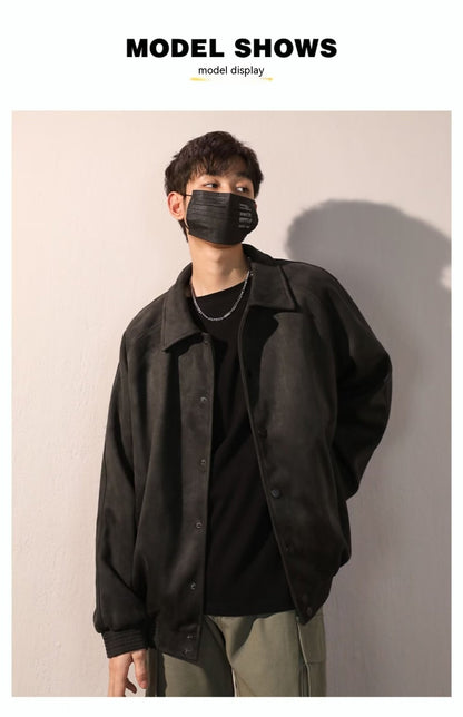 Men's Bomber Coat Top Jacket