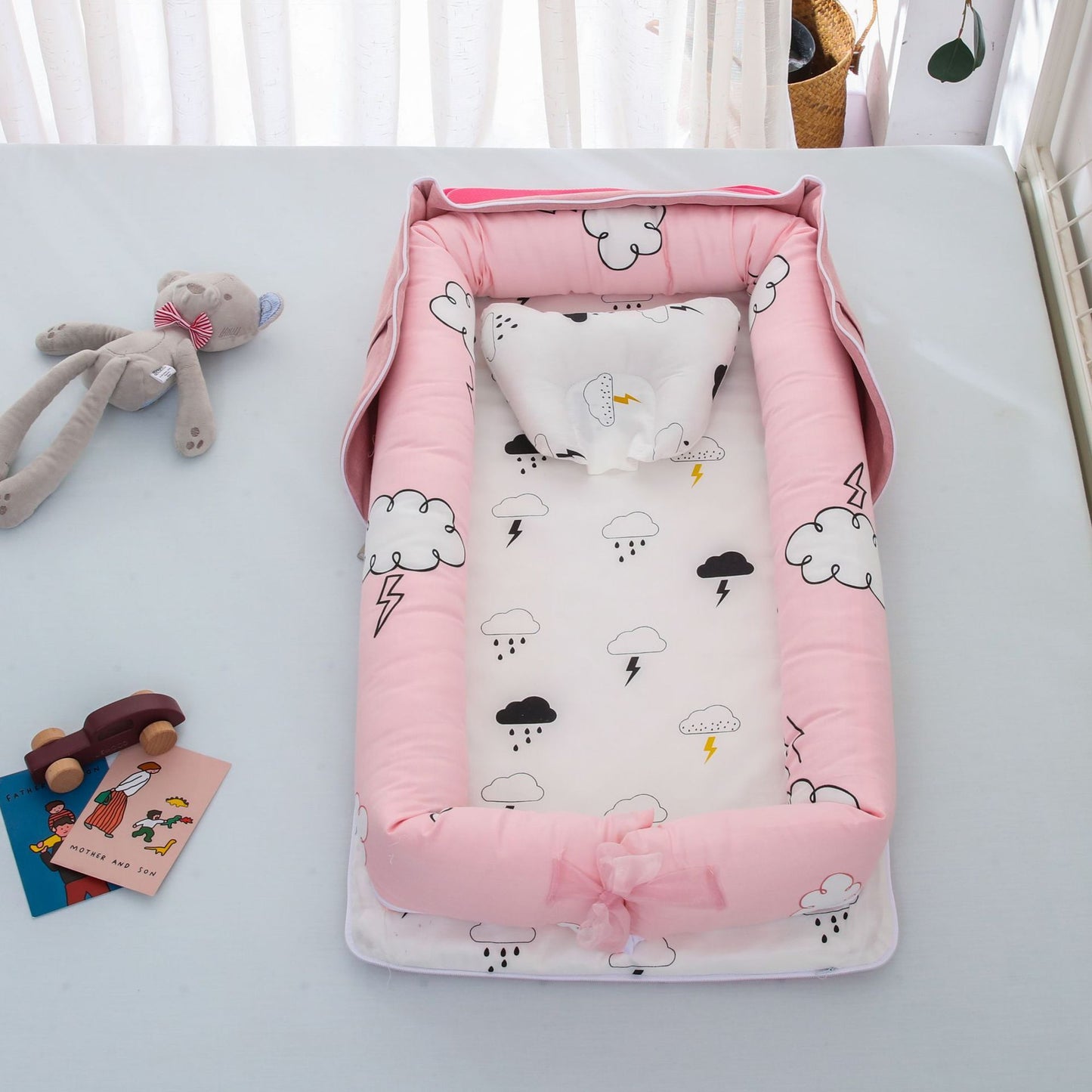 Cotton Portable Baby Bed