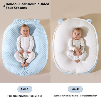 Newborn Feeding Wedge Pillow – Anti-Spit Up Sleep Ramp for Babies