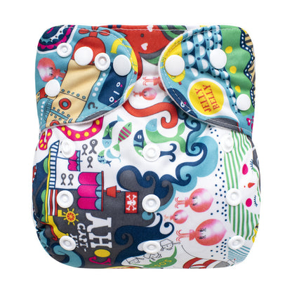 Baby Washable Cloth Diaper Pants – Leakproof Reusable Pocket Nappy