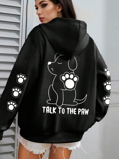 Women's Pull-up Hoodie