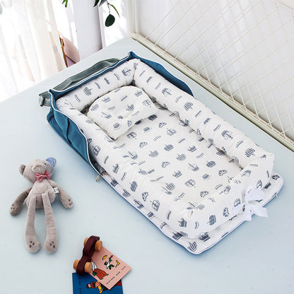 Cotton Portable Baby Bed