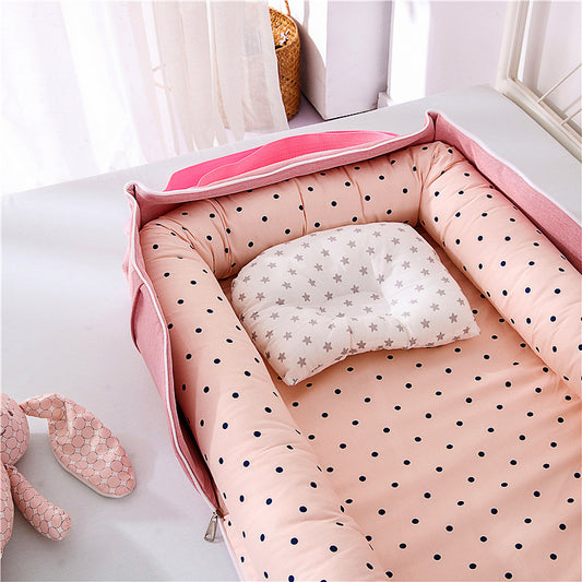 Cotton Portable Baby Bed