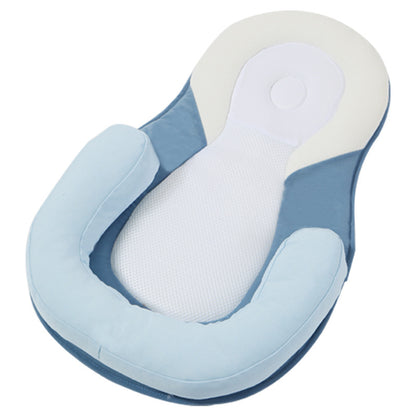 Portable Newborn Baby Crib – Folding Travel Bed with Soft Cotton Cushion