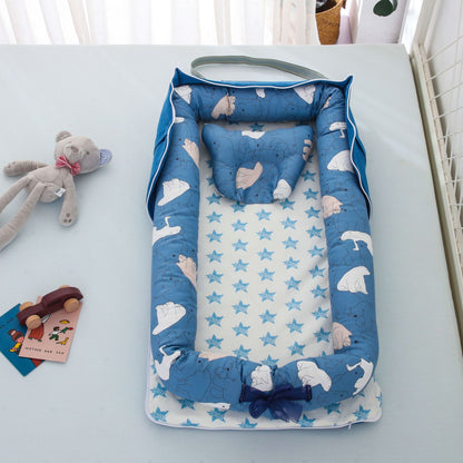 Cotton Portable Baby Bed