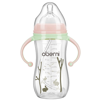 Anti-fall and anti-flatulence baby bottle