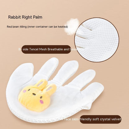 Baby Comfort Palm Rice Sack Pillow for Soothing Infant Sleep