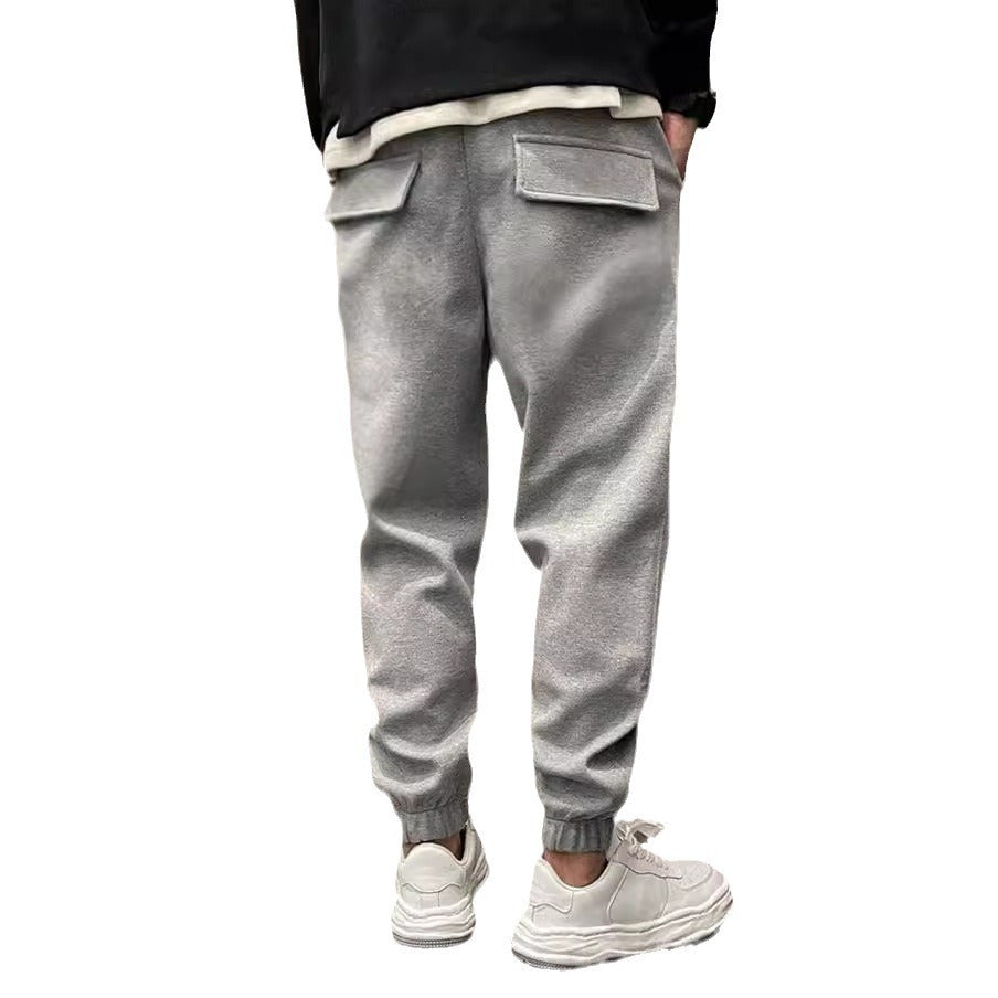 Thicken Ankle-tied Sweatpants