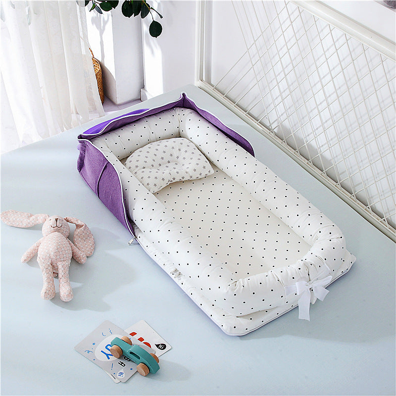 Cotton Portable Baby Bed
