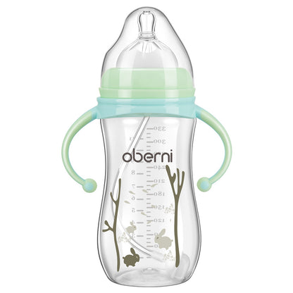 Anti-fall and anti-flatulence baby bottle