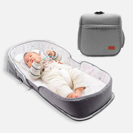 Newborn Baby Crib Portable Mobile Backpack