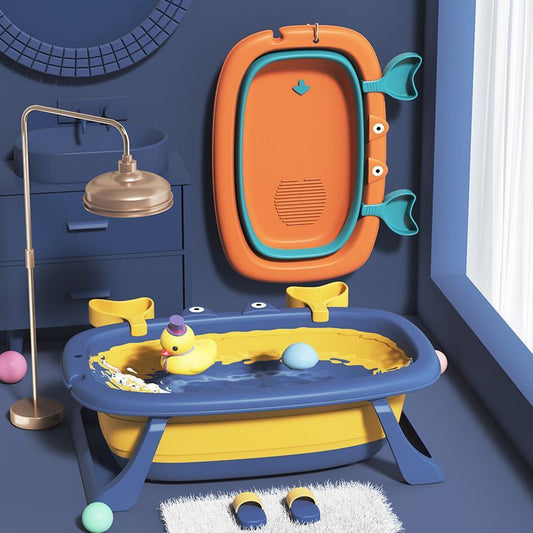 Cute Foldable Baby Bathtub