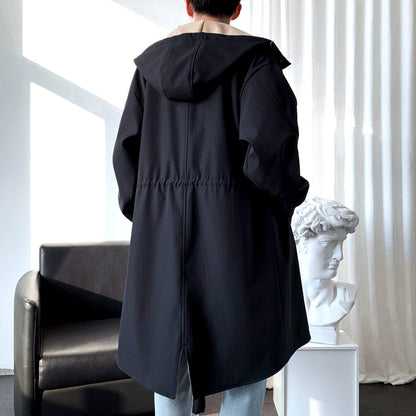 Men's Coat Cloak Mid-length
