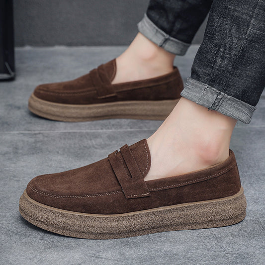 Men’s Casual Loafers – Soft-Bottom Lazy Driving Shoes
