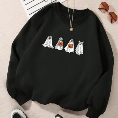 Fleece Casual Long Sleeved Sweatshirt