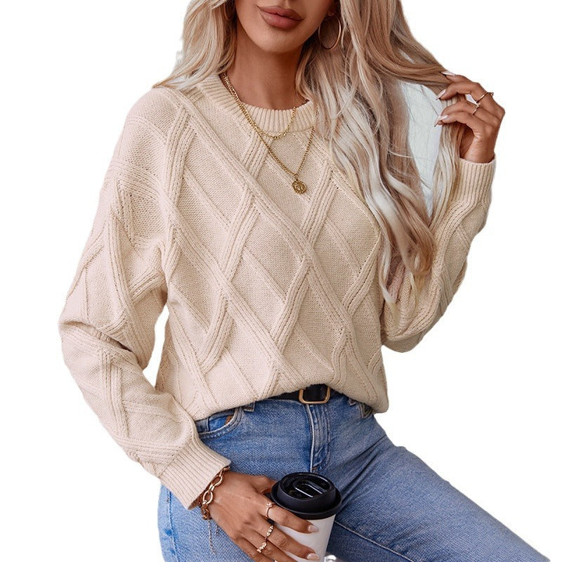 Pullover Women's Loose Round Neck