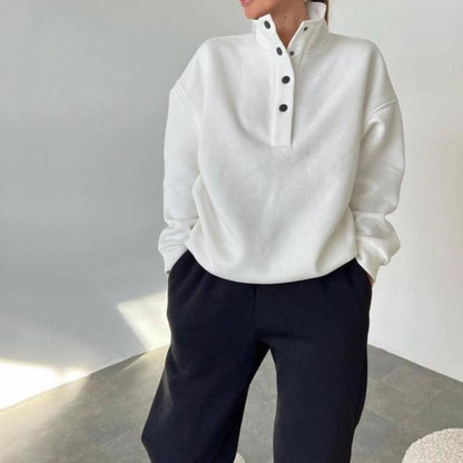 Oversized Casual Pullovers Set Women