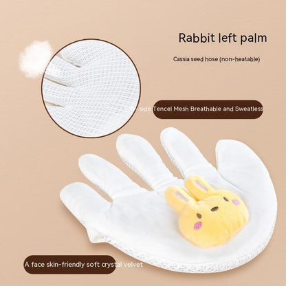 Baby Comfort Palm Rice Sack Pillow for Soothing Infant Sleep