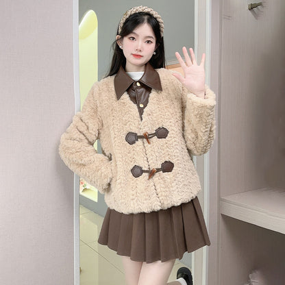 Lamb Wool Coat For Women