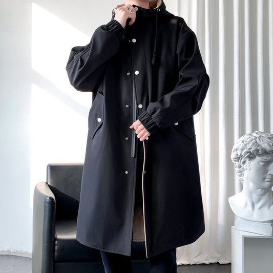 Men's Coat Cloak Mid-length
